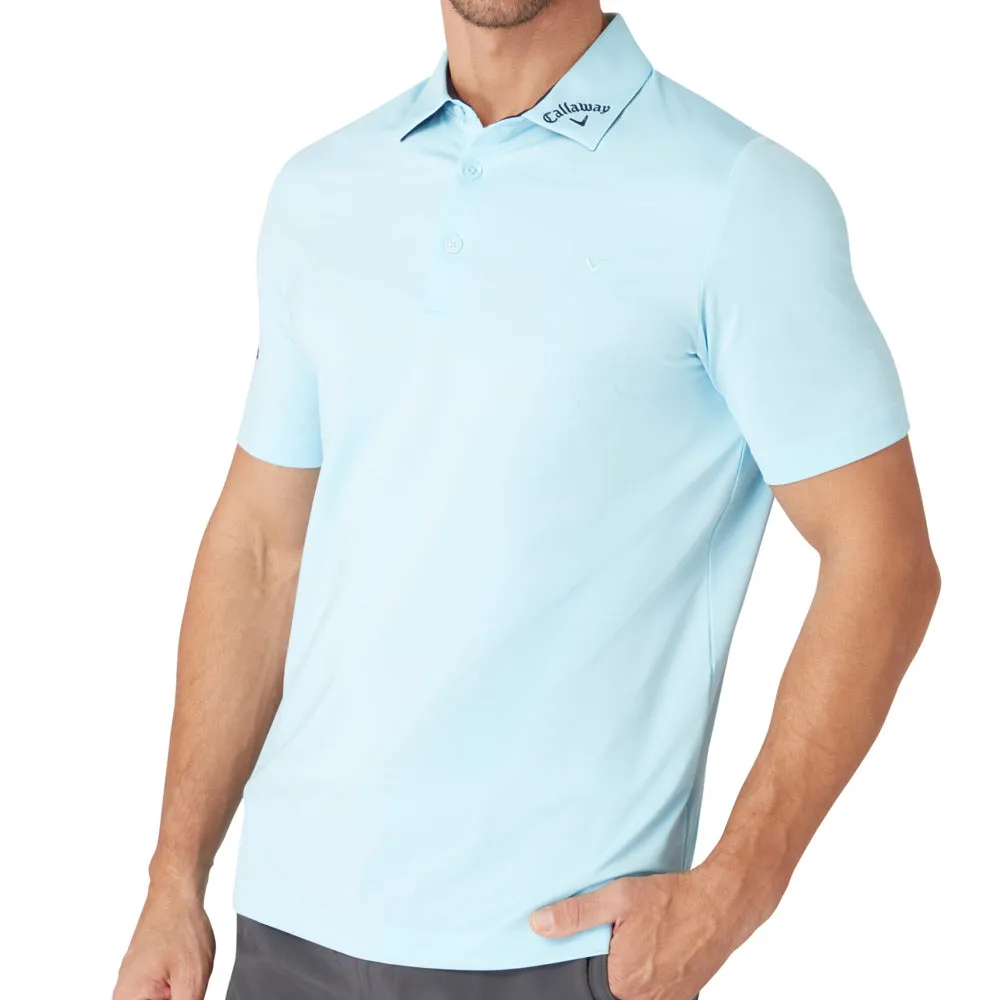 Callaway 3 Chev Odyssey Polo Shirt - Arctic Paradise Own Every Step