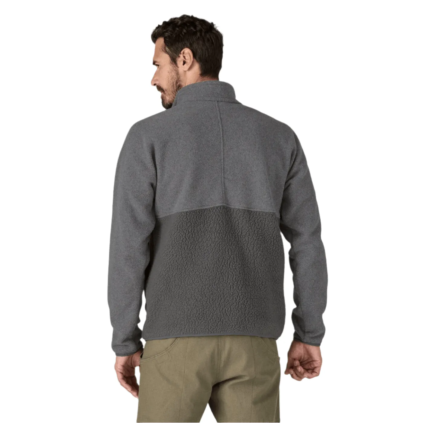 Patagonia - Men'S Reclaimed Fleece 1/2-Snap Pullover Performance Unleashed Christmas Day Sale