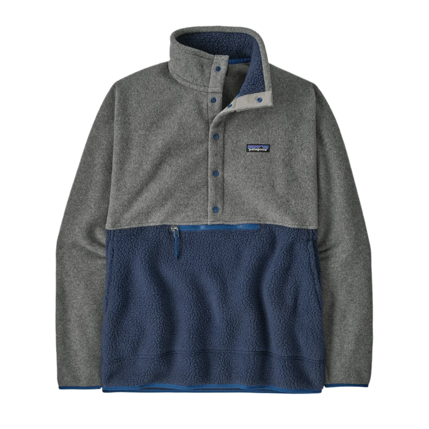 Patagonia - Men'S Reclaimed Fleece 1/2-Snap Pullover Stride with Confidence Push Beyond Limits
