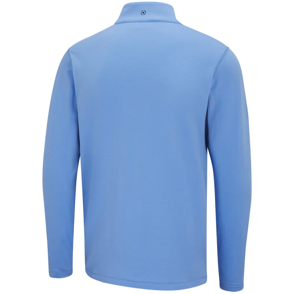 Ping Rhodri Mid-Layer 1/2 Zip Pullover  - Cornflower Blue/Navy Spring Sale