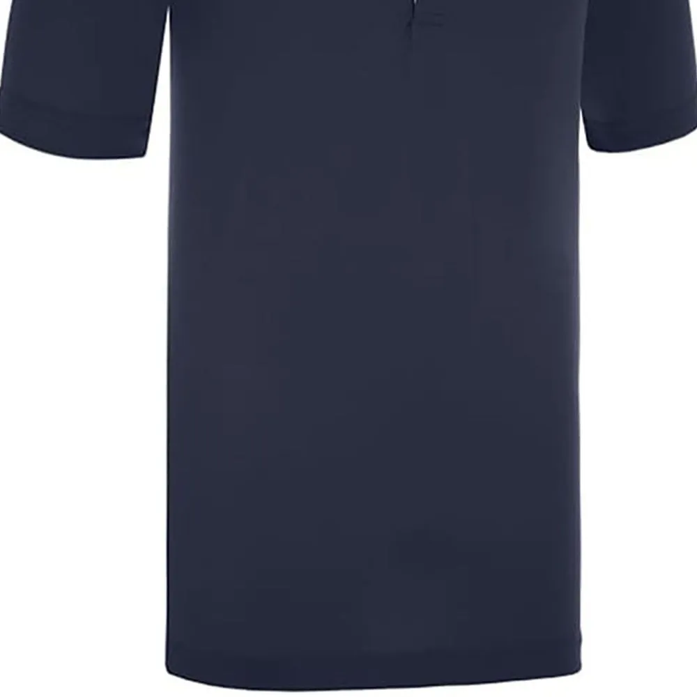 Step Into Strength Proquip Pro Tech Peached Polo Shirt - Navy