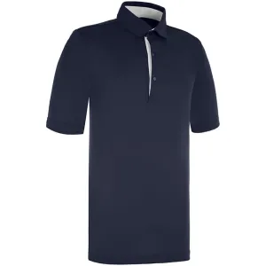 Proquip Pro Tech Peached Polo Shirt - Navy New Year's Eve Sale