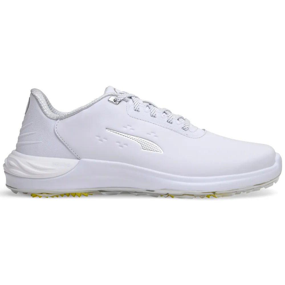 Puma Phantomcat Nitro Spikeless Waterproof Shoes - White/Silver/Ash Grey Black Friday Deal Walk Loud