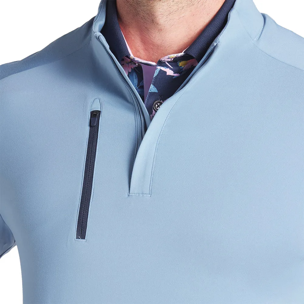 Puma X Ap Cloudspun Tech 1/4 Zip Pullover - Zen Blue Christmas Day Sale Deal Of The Century