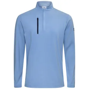Big Savings The Fast Lane Choice Puma X Ap Cloudspun Tech 1/4 Zip Pullover - Zen Blue