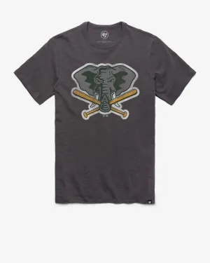 OAKLAND ATHLETICS COOPERSTOWN GRIT '47 SCRUM TEE