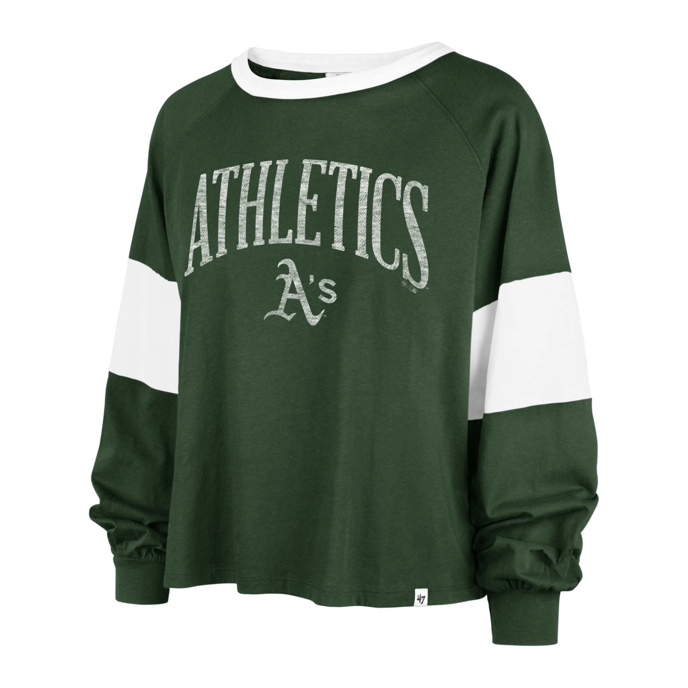 OAKLAND ATHLETICS UPSIDE RHEA LONG SLEEVE TEE WOMEN