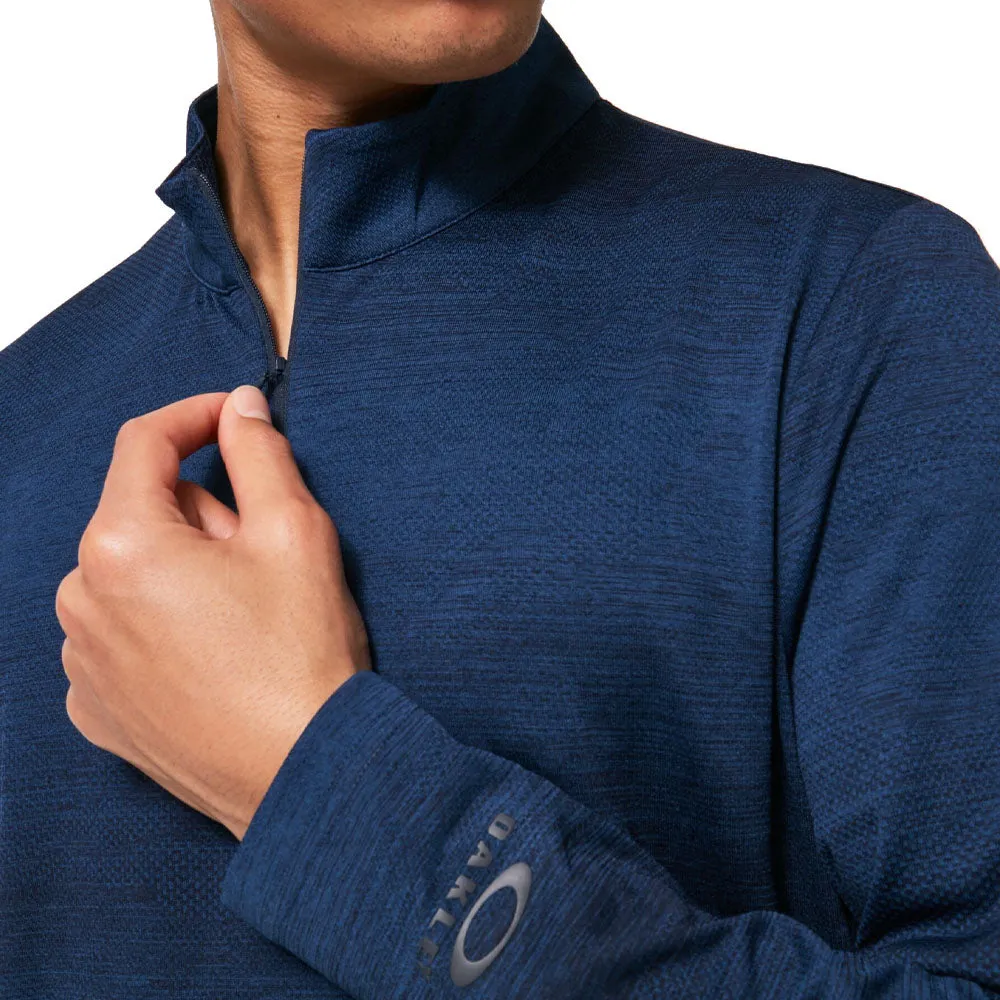 Great Value Oakley Contender 1/2 Zip - Poseidon Dark Heather