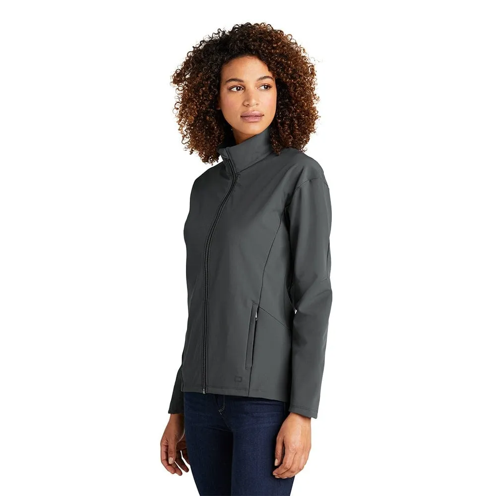 Ogio - Women'S Commuter Full-Zip Soft Shell Power Every Step Fearlessly You