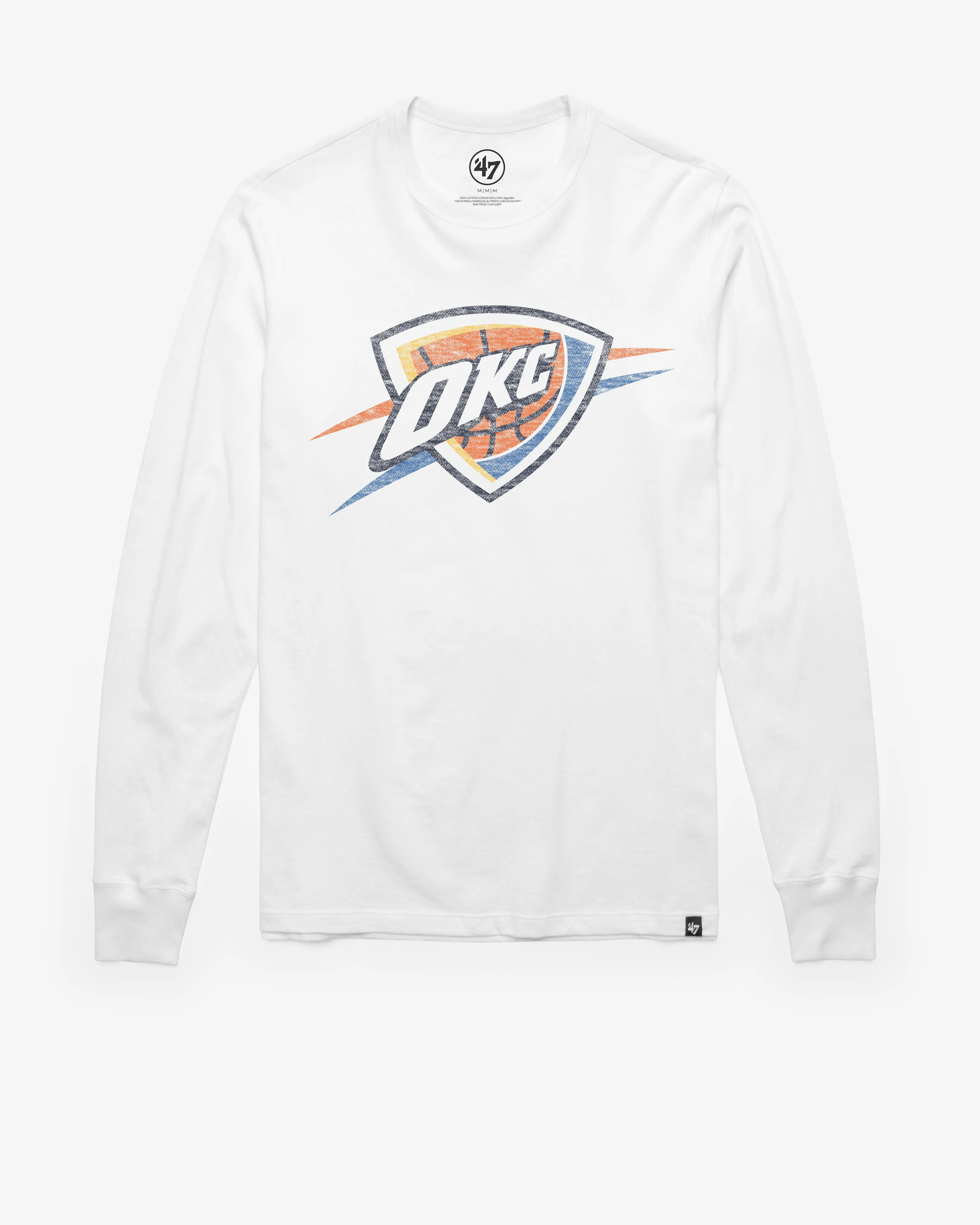 OKLAHOMA CITY THUNDER PREMIER FRANKLIN LONG SLEEVE TEE
