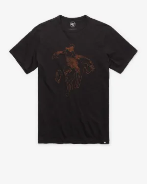 OKLAHOMA STATE COWBOYS VINTAGE GRIT '47 SCRUM TEE
