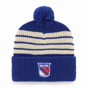 OLD TIME HOCKEY NEW YORK RANGERS VINTAGE BARN '47 CUFF KNIT