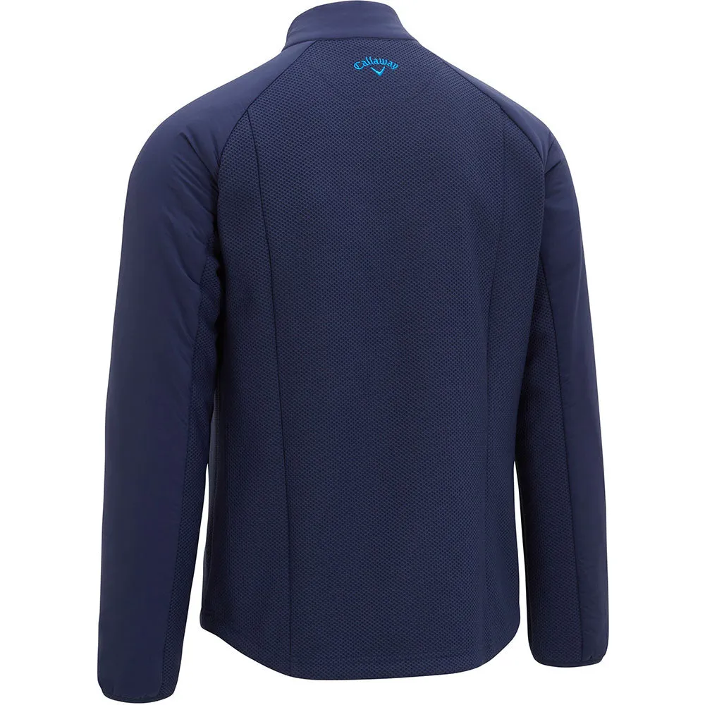 Performance Unleashed Callaway Primaloft Mixed Media Jacket - Peacoat