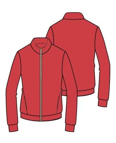 Danni Bomber Jacket - Cherry Sherpa Gear Up and Go