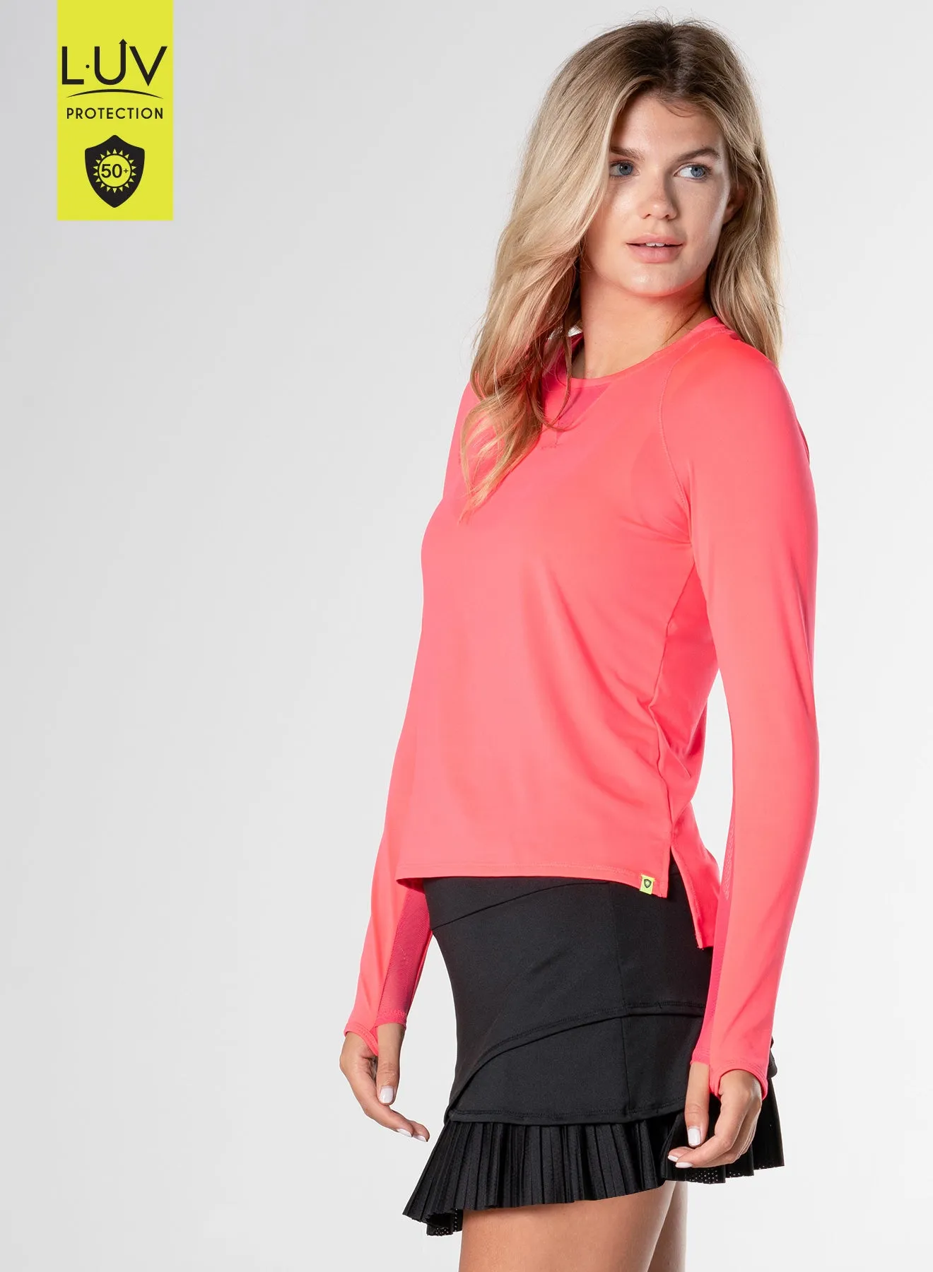 High Low Breezy Long Sleeve President's Day Sale Spring Sale