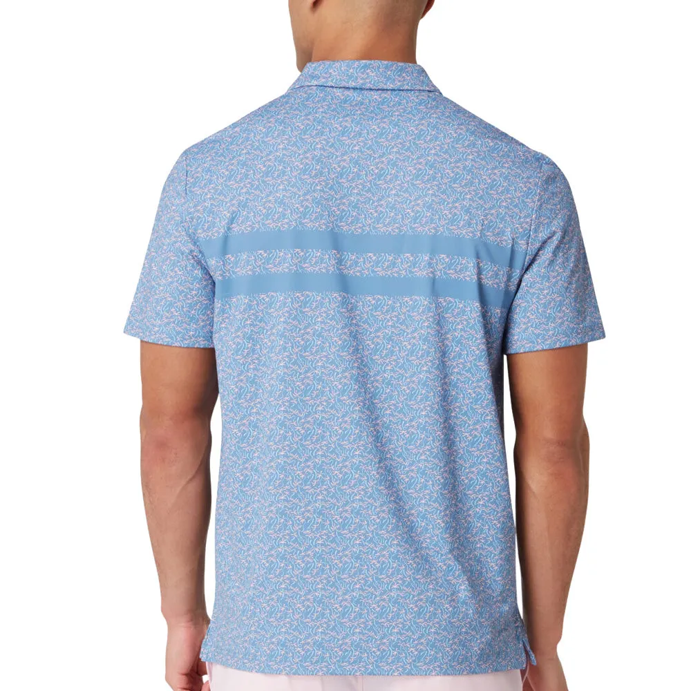 Stride with Confidence Built for the Bold Original Penguin Engineered Novelty Striped Polo Shirt - Quiet Harbor