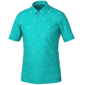 Walk Loud Galvin Green Milo Polo Shirt - Atlantis Green