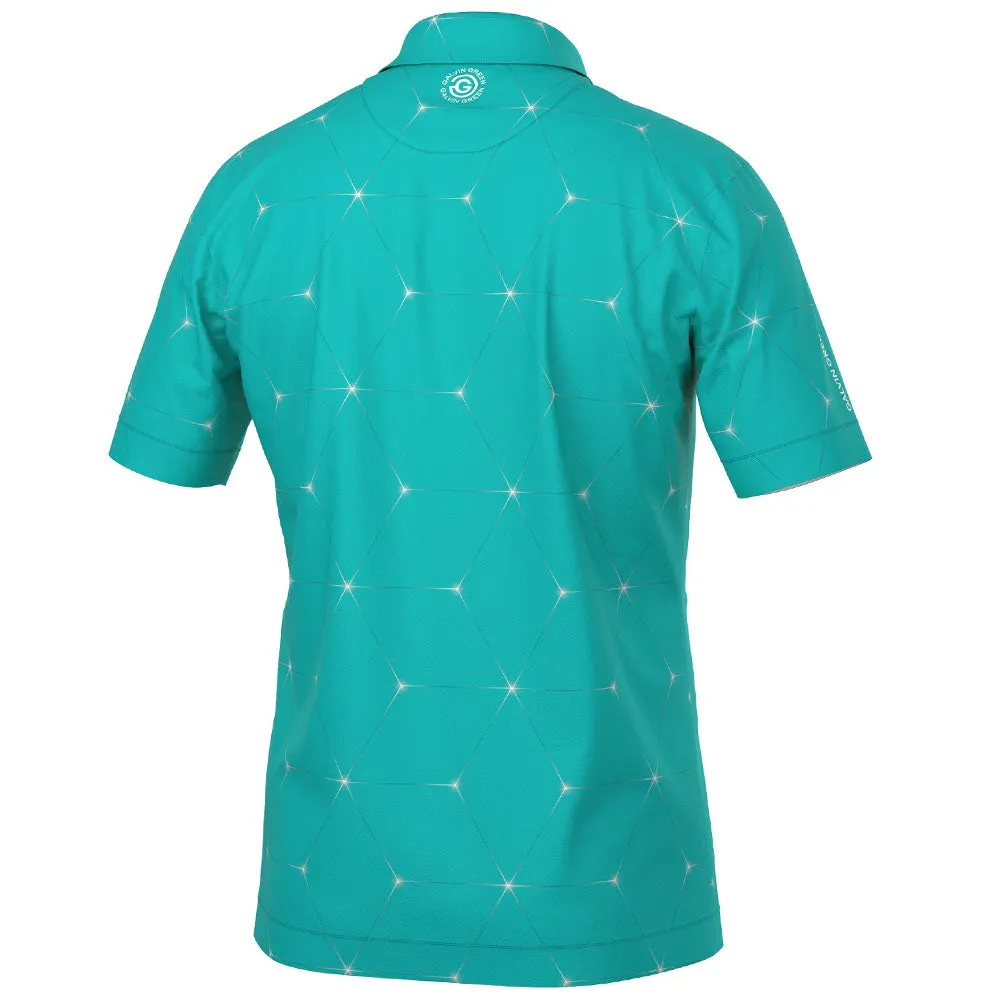 Galvin Green Milo Polo Shirt - Atlantis Green Walk Tall Biggest Sale of the Year