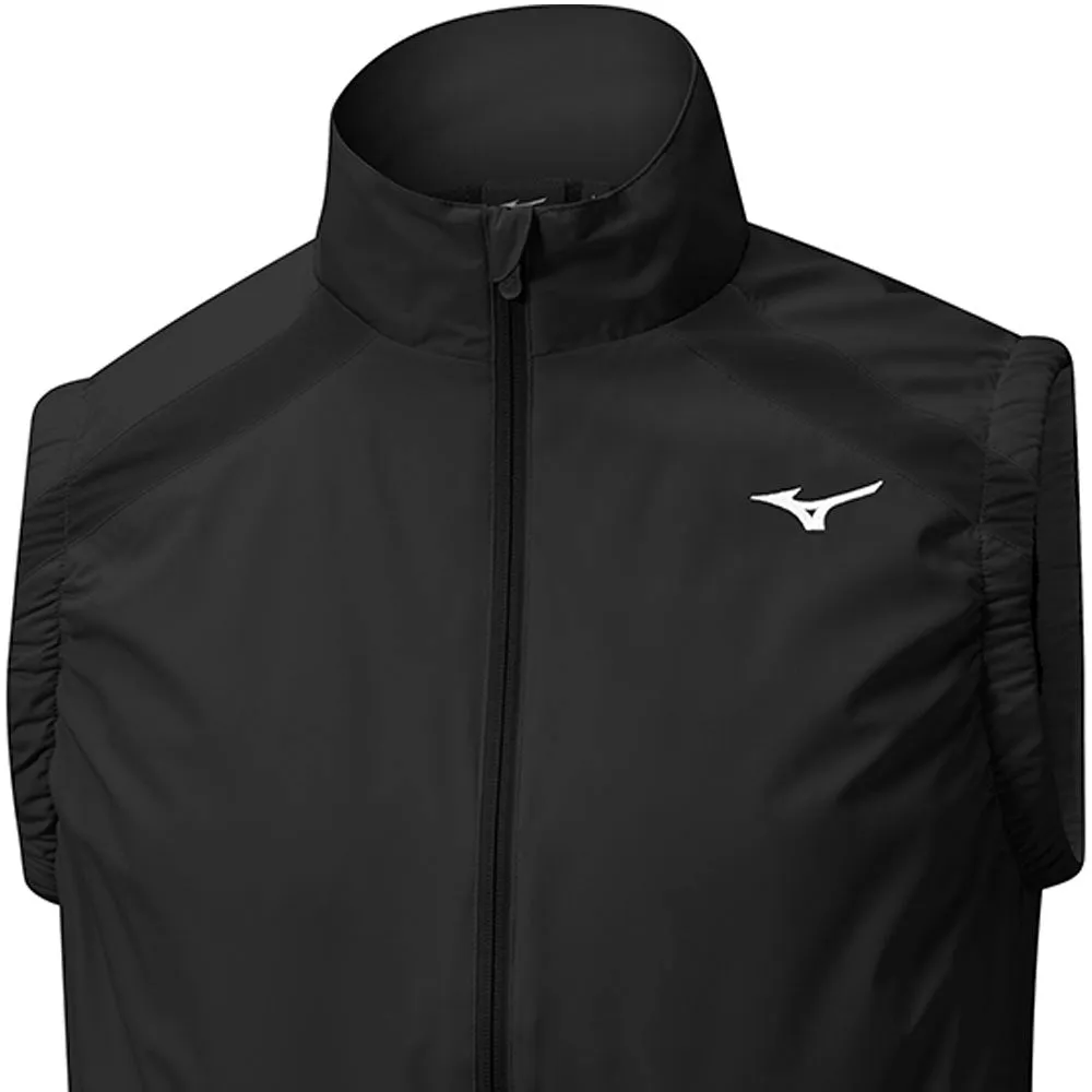 Mizuno Breath Thermo Move Tech Gilet - Black Stay in Motion Big Savings
