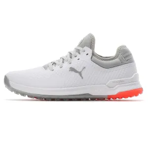 Puma Proadapt Alphacat Spikeless Wide Golf Shoes - Puma White/High Rise Born to Stand Out
