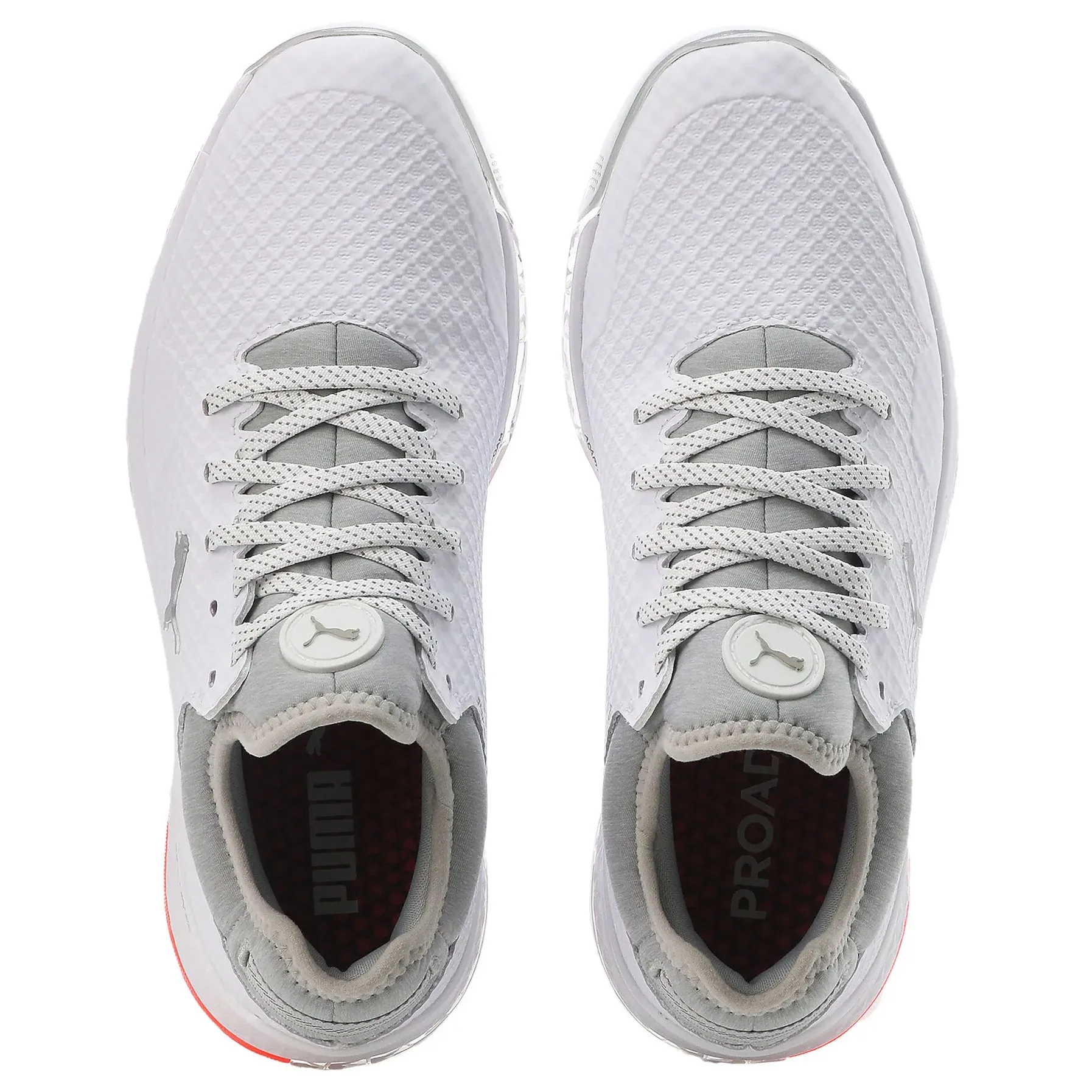 Unapologetically You Black Friday Sale Puma Proadapt Alphacat Spikeless Wide Golf Shoes - Puma White/High Rise