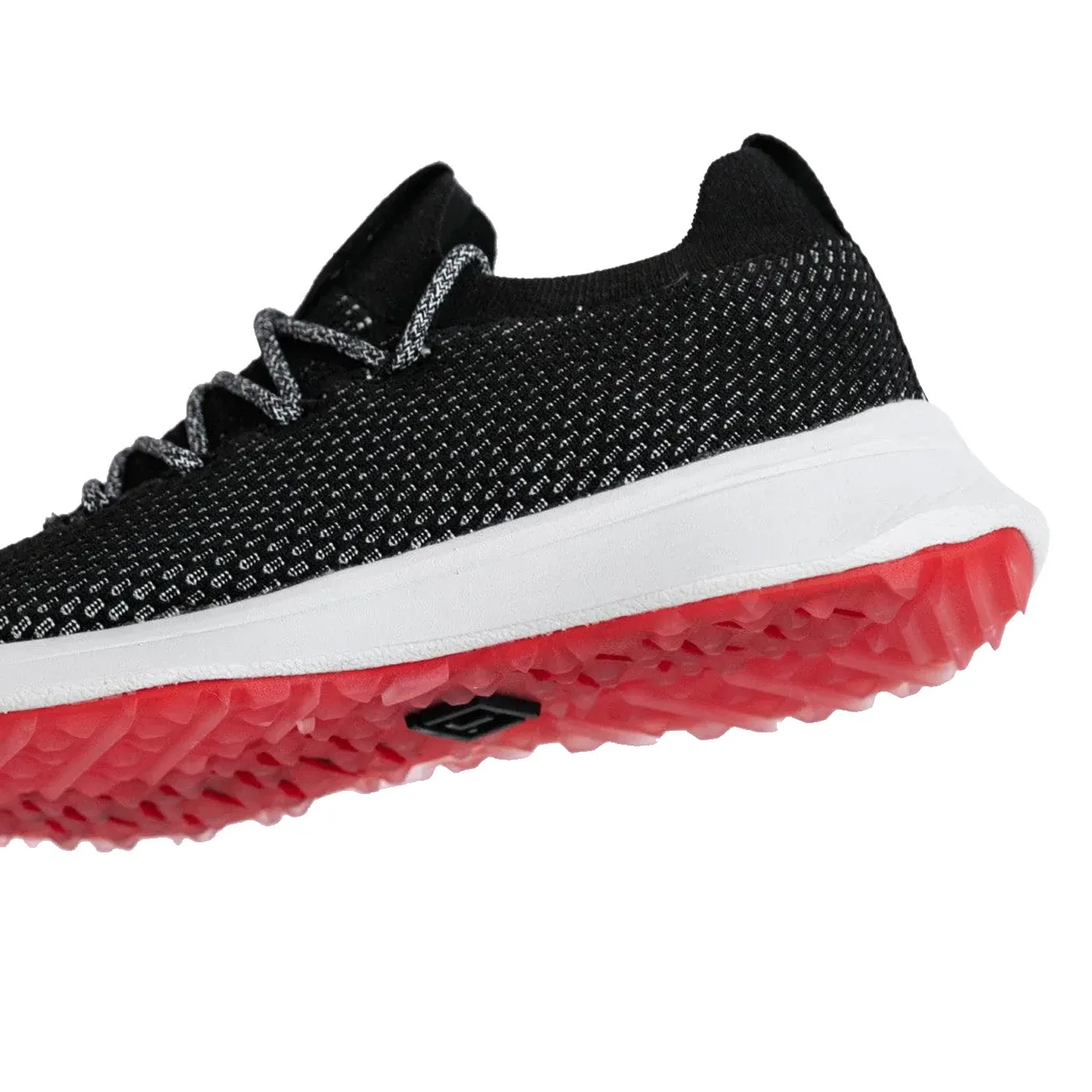 Rise Every Time Never Just Walk Tomo Alpha Wide Golf Shoes - Carbon Black