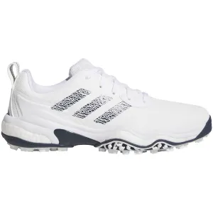 Own the Streets Adidas Codechaos '25 Spikeless Waterproof Shoes - White/Collegiate Navy/White