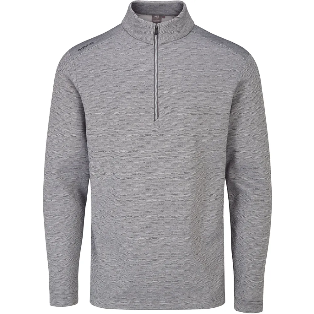 Walk with Power Keep Going Strong Ping Bexton 1/2 Zip Pullover - Quiet Grey Multi