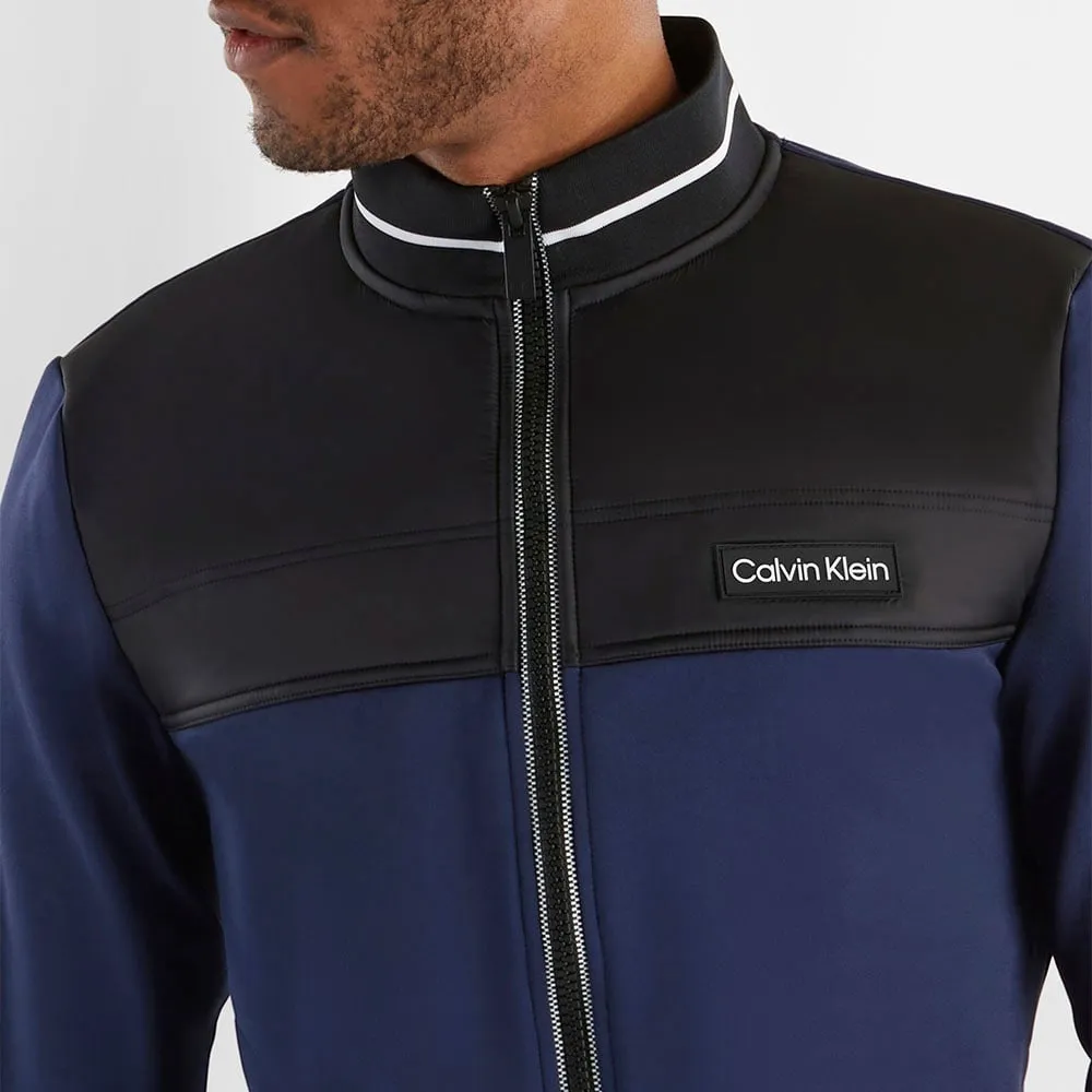 Calvin Klein Nash Mills Hybrid Full Zip Pullover - Peacoat Independence Day Sale