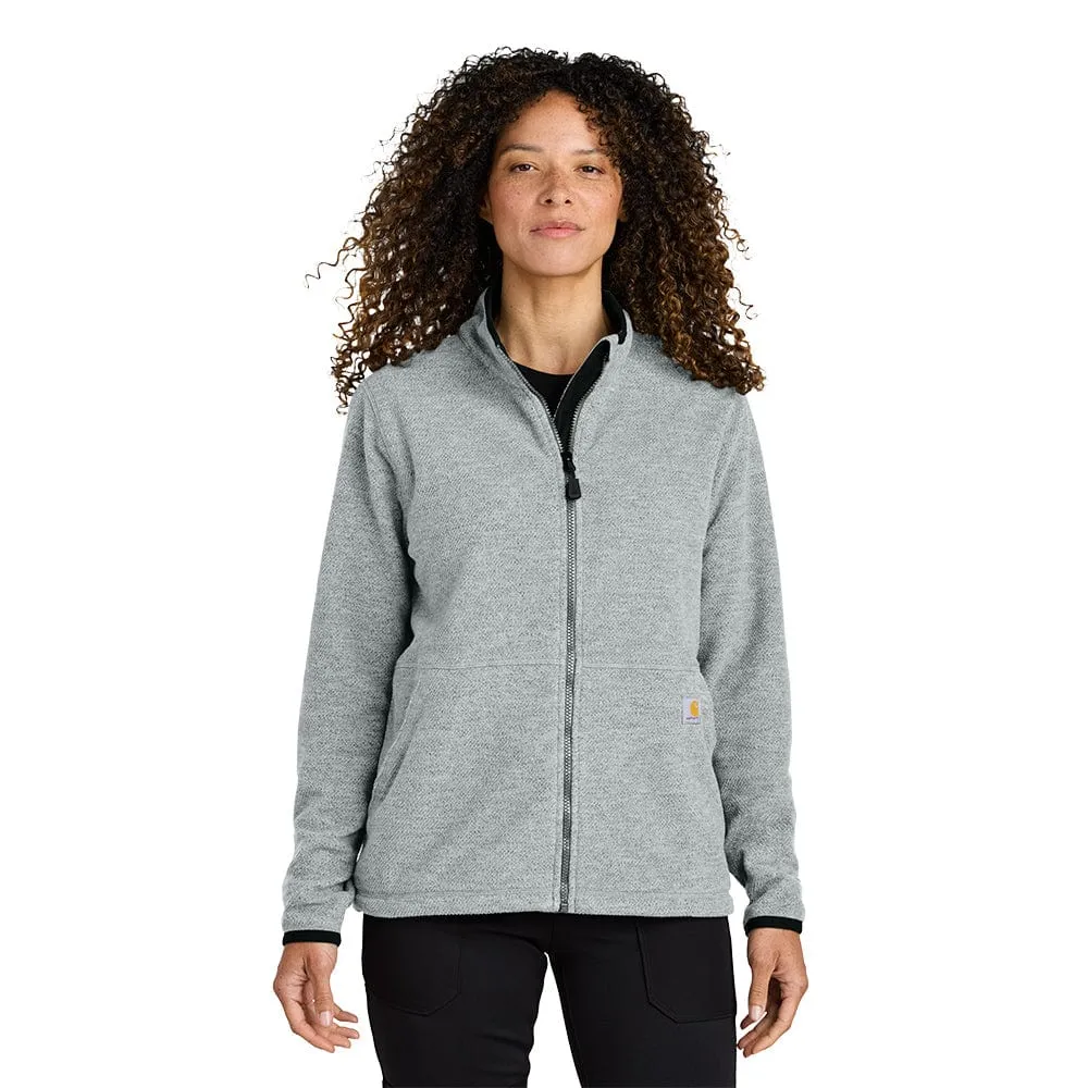 Carhartt - Women'S Textured Full-Zip Fleece Jacket Unapologetically You Valentine's Day Sale