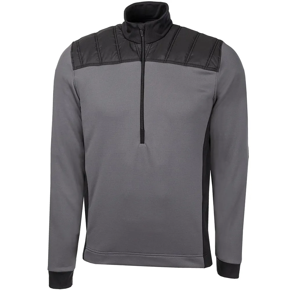 Stay in Motion Galvin Green Durante Insula 1/4 Zip Pullover - Forged Iron/Black