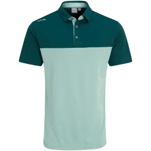 Dress from the Feet Up Ping Hall Polo Shirt - Forest/Misty Green