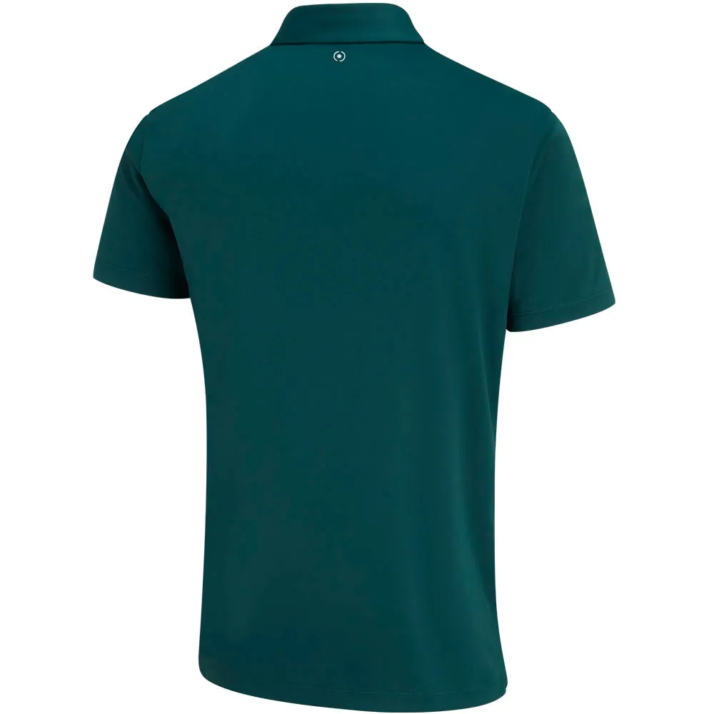 Ping Hall Polo Shirt - Forest/Misty Green Rise Every Time
