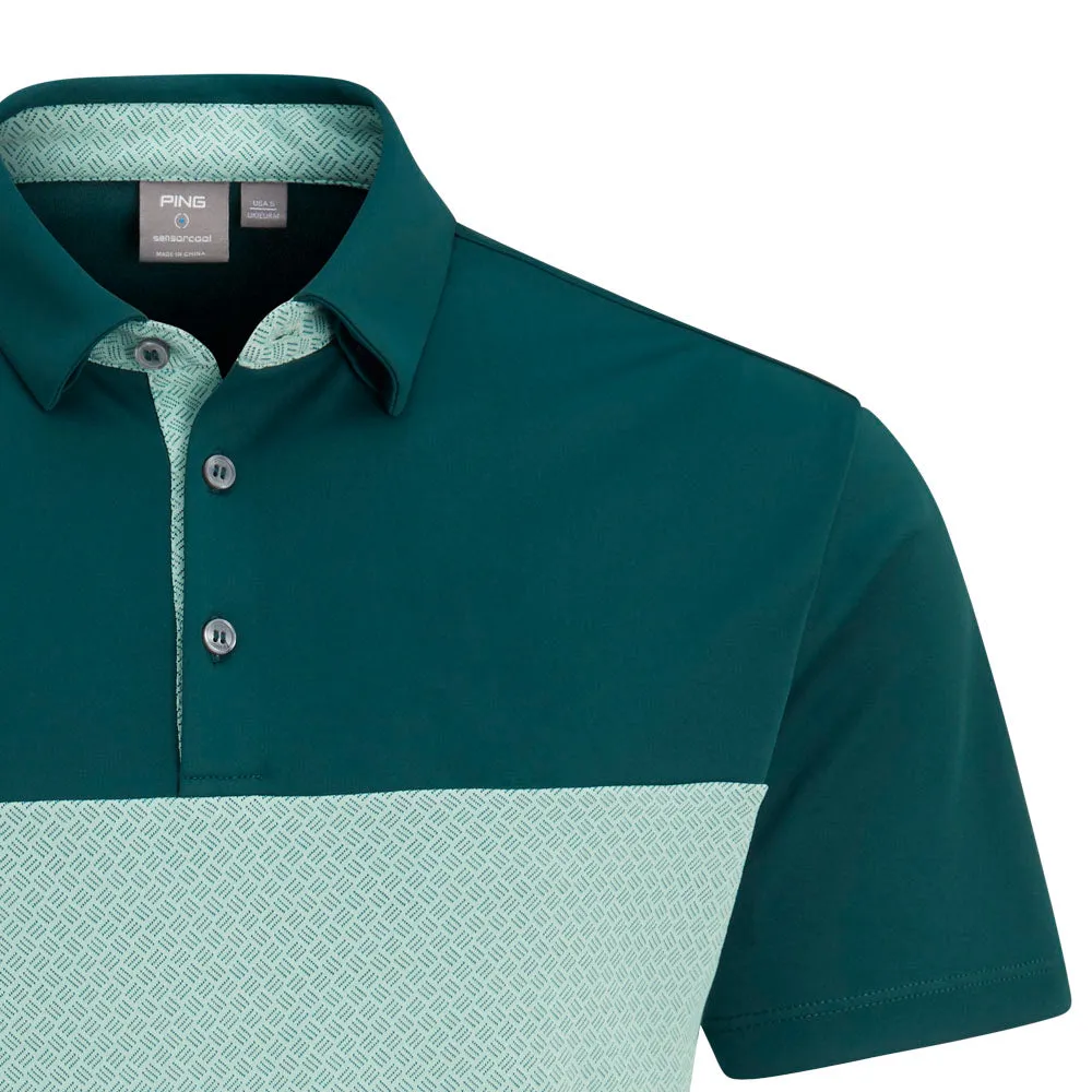 Ping Hall Polo Shirt - Forest/Misty Green Autumn Sale