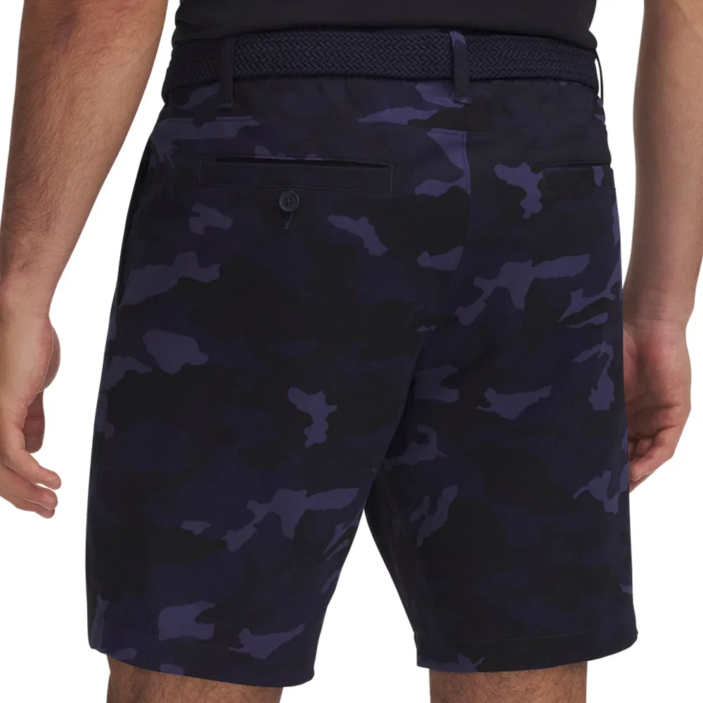 Under Armour Drive Printed Tapered Shorts - Midnight Navy/Halo Gray Economical