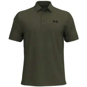 Under Armour Playoff 3.0 Printed Polo Shirt - Marine Od Green/Black Born to Stand Out
