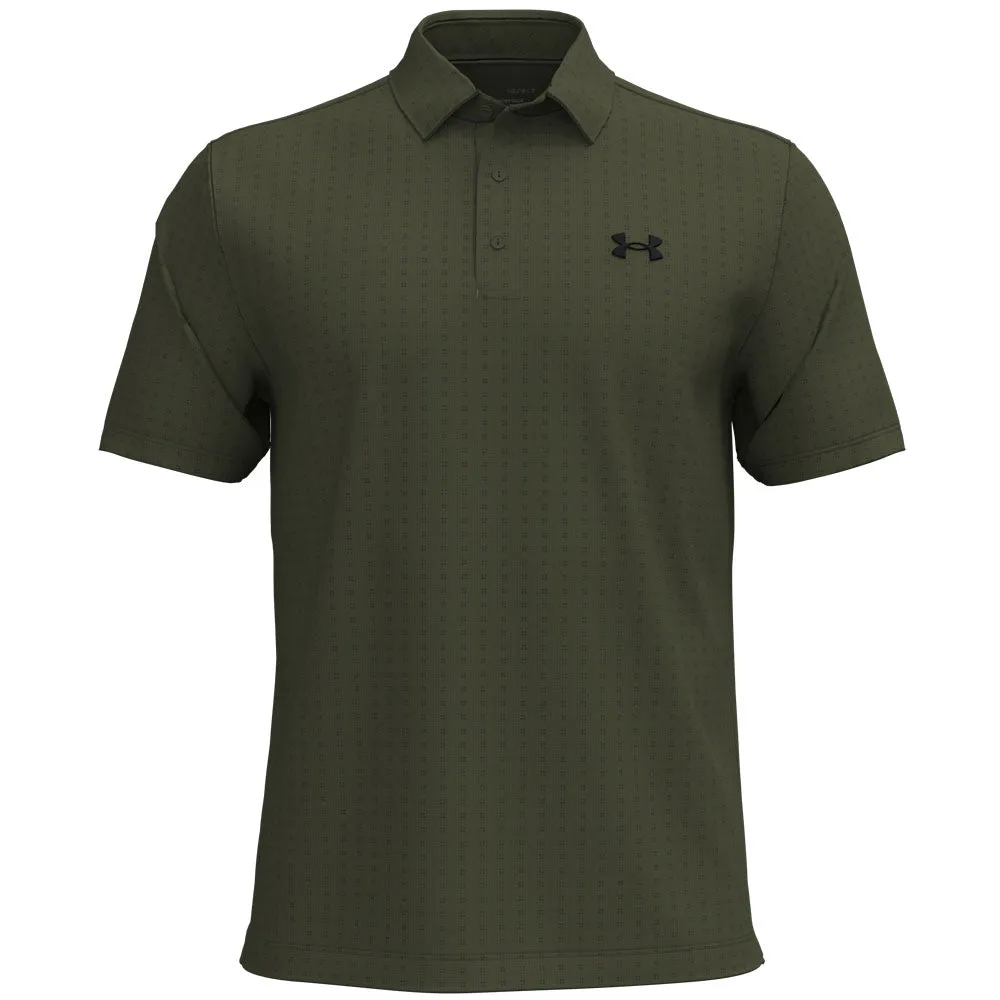 Under Armour Playoff 3.0 Printed Polo Shirt - Marine Od Green/Black Born to Stand Out