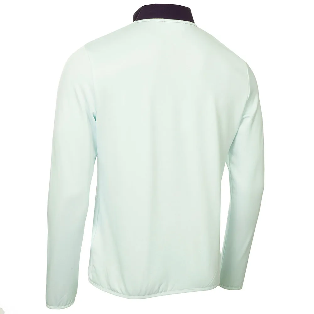 All Saints' Day Sale Calvin Klein Atlantic Hybrid 1/2 Zip Pullover - Light Jade