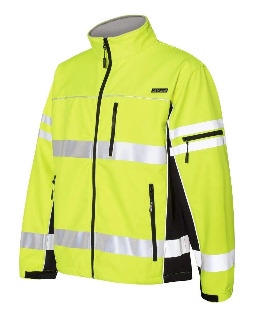 Kishigo - Premium Black Series Class 3 Soft Shell Jacket Make a Statement