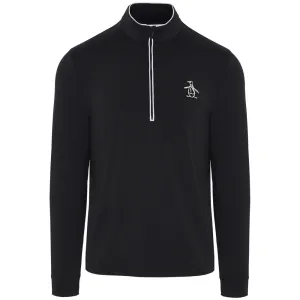 Original Penguin 1/4 Zip Performance Earl Pullover - Caviar Built for the Bold