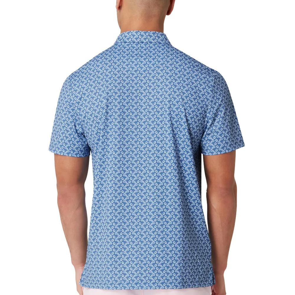 Original Penguin All-Over Lifesaver Print Polo Shirt - Quiet Harbor All Saints' Day Sale Break Boundaries