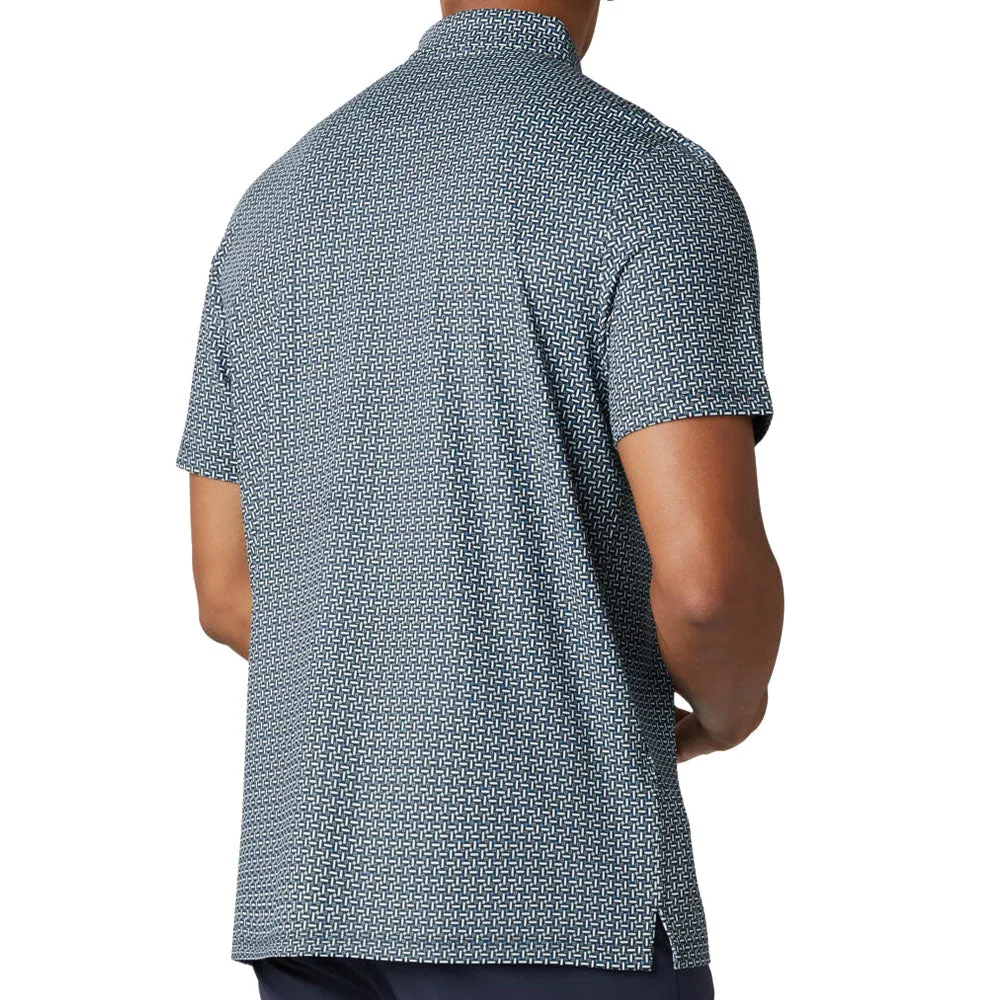 Lead with Style Made to Turn Heads Original Penguin All Over Micro Pinball Flipper Polo Shirt - Caviar