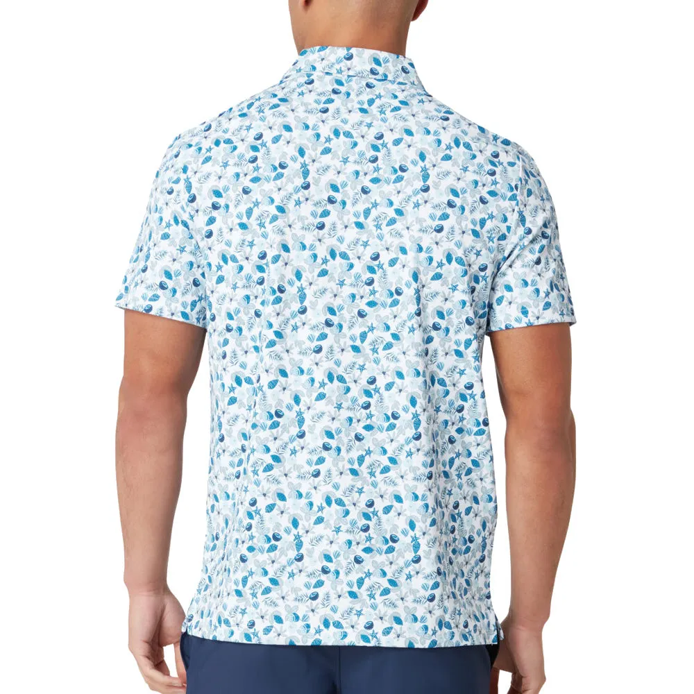 Fuel Your Fire Original Penguin Coconut Caddy Polo Shirt - Bright White