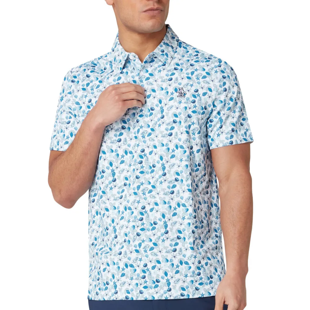 Original Penguin Coconut Caddy Polo Shirt - Bright White Lead with Style