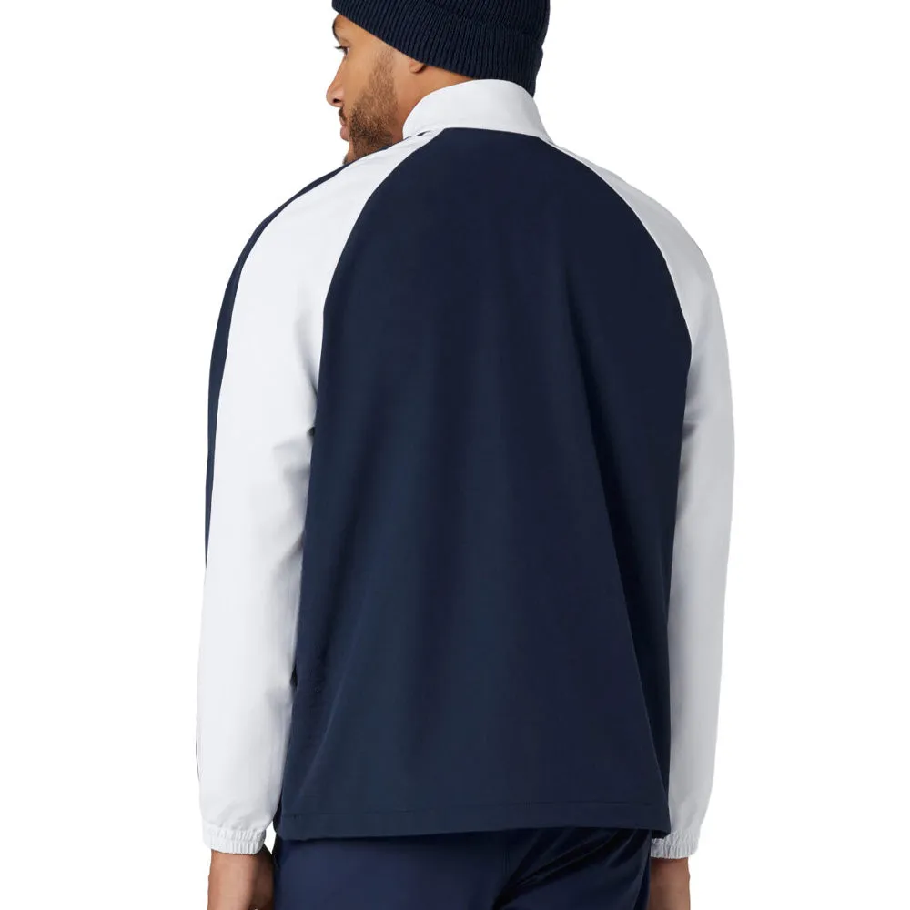 Clearance Sale Original Penguin Harrington 1/4 Zip Wind Jacket - Black Iris