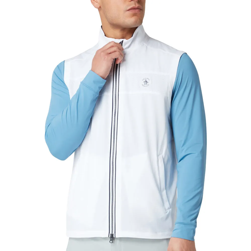 New Year's Eve Sale Keep Going Strong Original Penguin Heritage Packable Gilet - Bright White