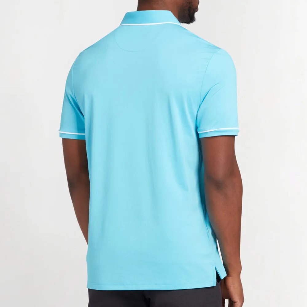 Biggest Sale of the Year Original Penguin Heritage Piped Polo Shirt - Aquarius