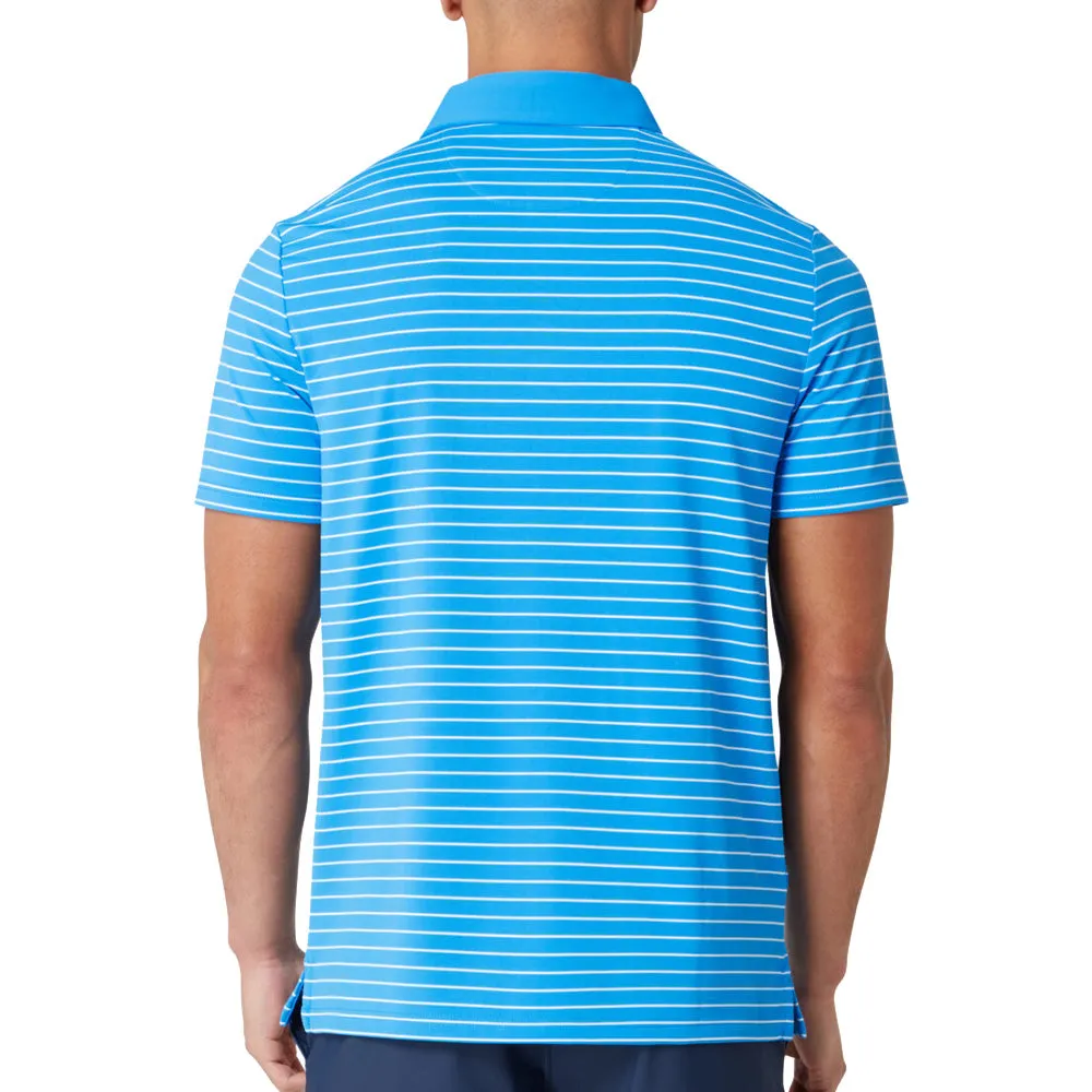 Original Penguin Heritage Stripe Polo Shirt - French Blue All Saints' Day Sale Black Friday Exclusive
