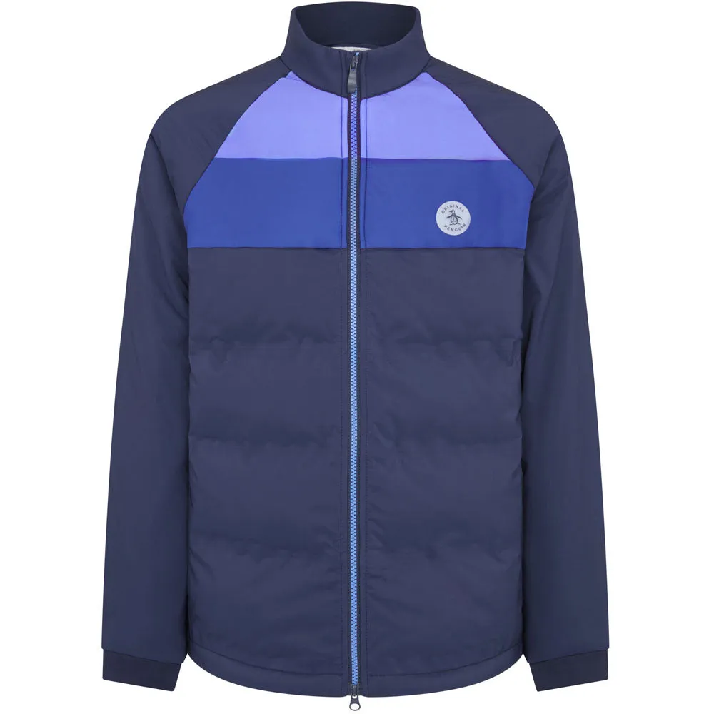 Original Penguin Insulated Full Zip Jacket - Black Iris Move Like You Mean It Move Beyond Ordinary