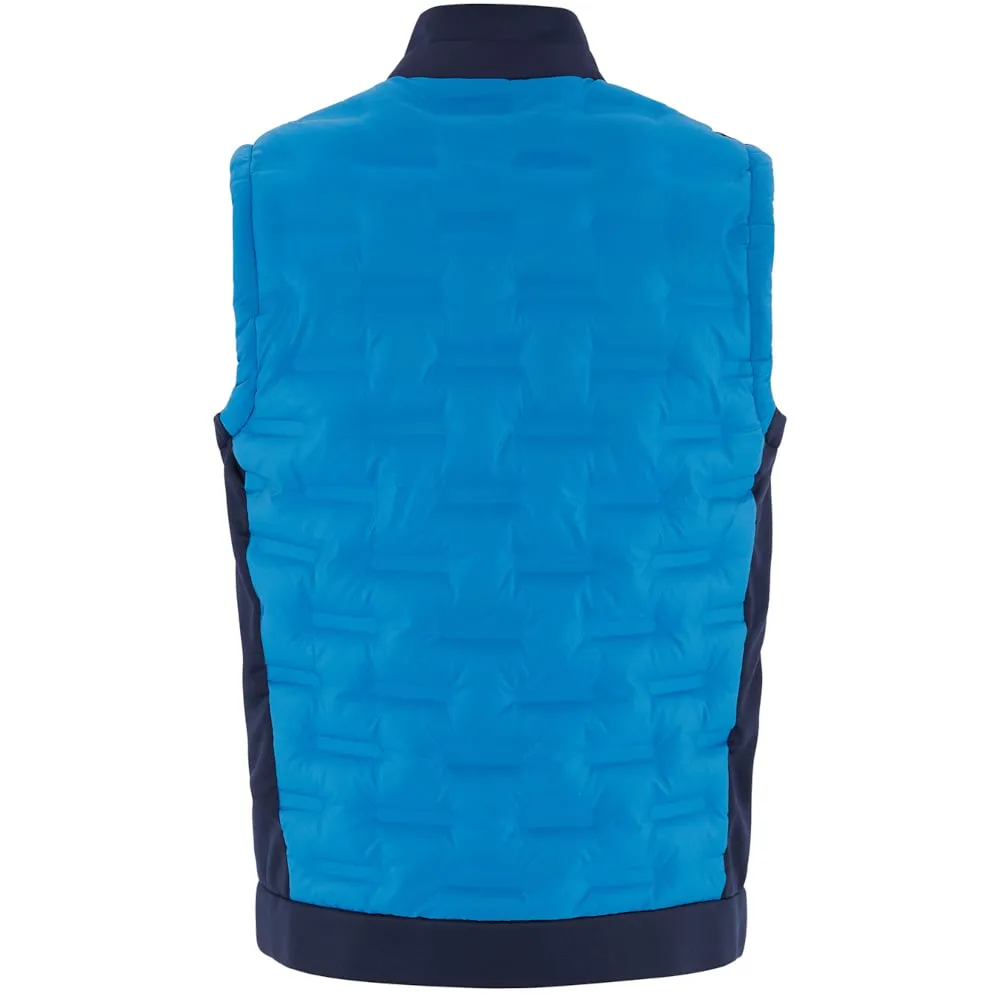 Redefine Classic Power Every Step Original Penguin Insulated Mixed Media 80'S Bomber Vest - Black Iris
